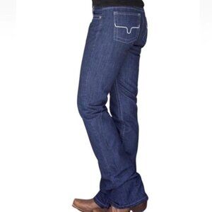 Kimes Ranch Jolene Jeans Low Rise Bootcut Dark Wash Denim Western 2